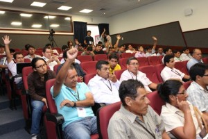 LTC Peru attendees participating in morning sessions. 