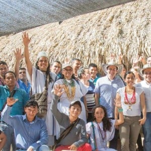 Warm welcome at Asoanei in the Sierra Nevada de Santa Marta