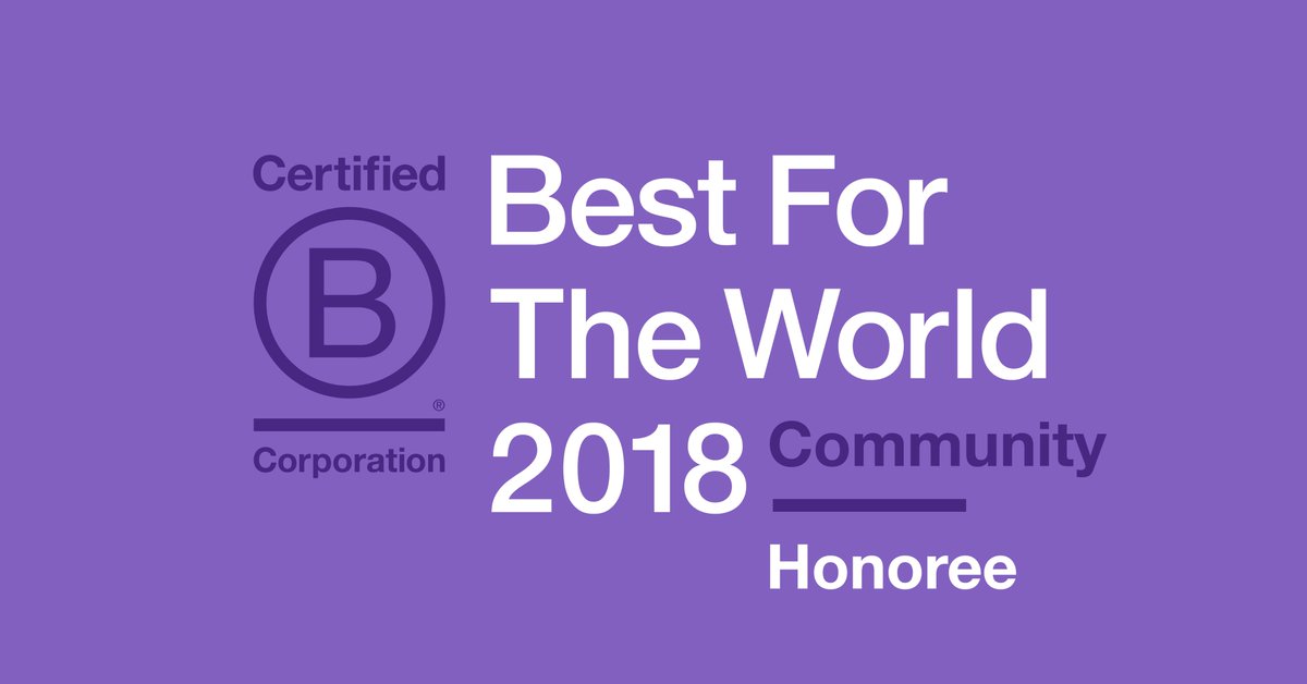B Corp Best for the Community